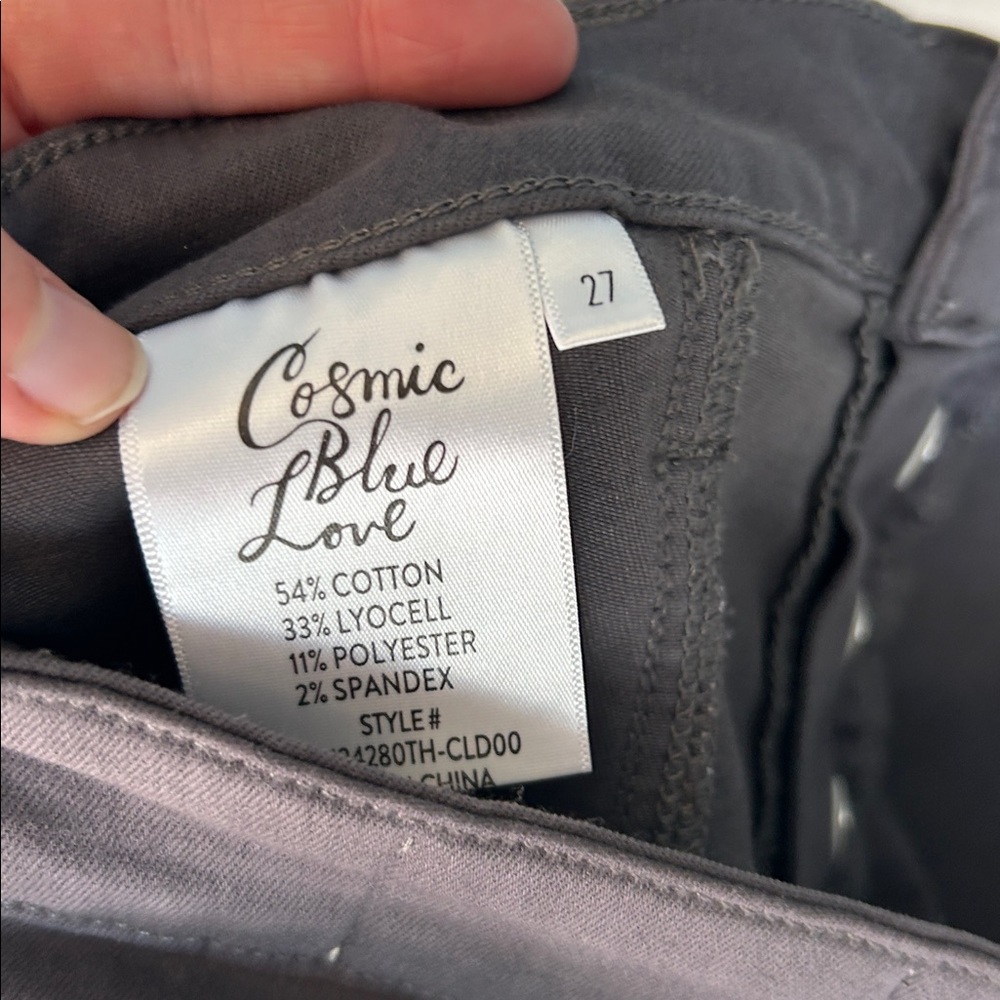 Cosmic Blue Love dark grey shorts - Picture 4 of 5